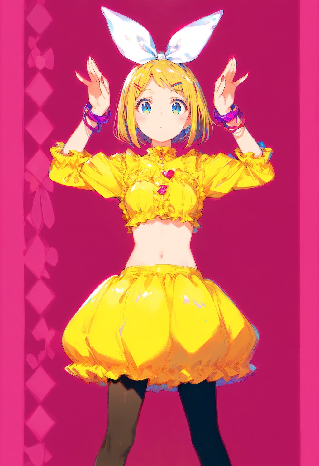Animaで過去絵から生成