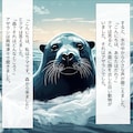 海辺のクマ 4枚目