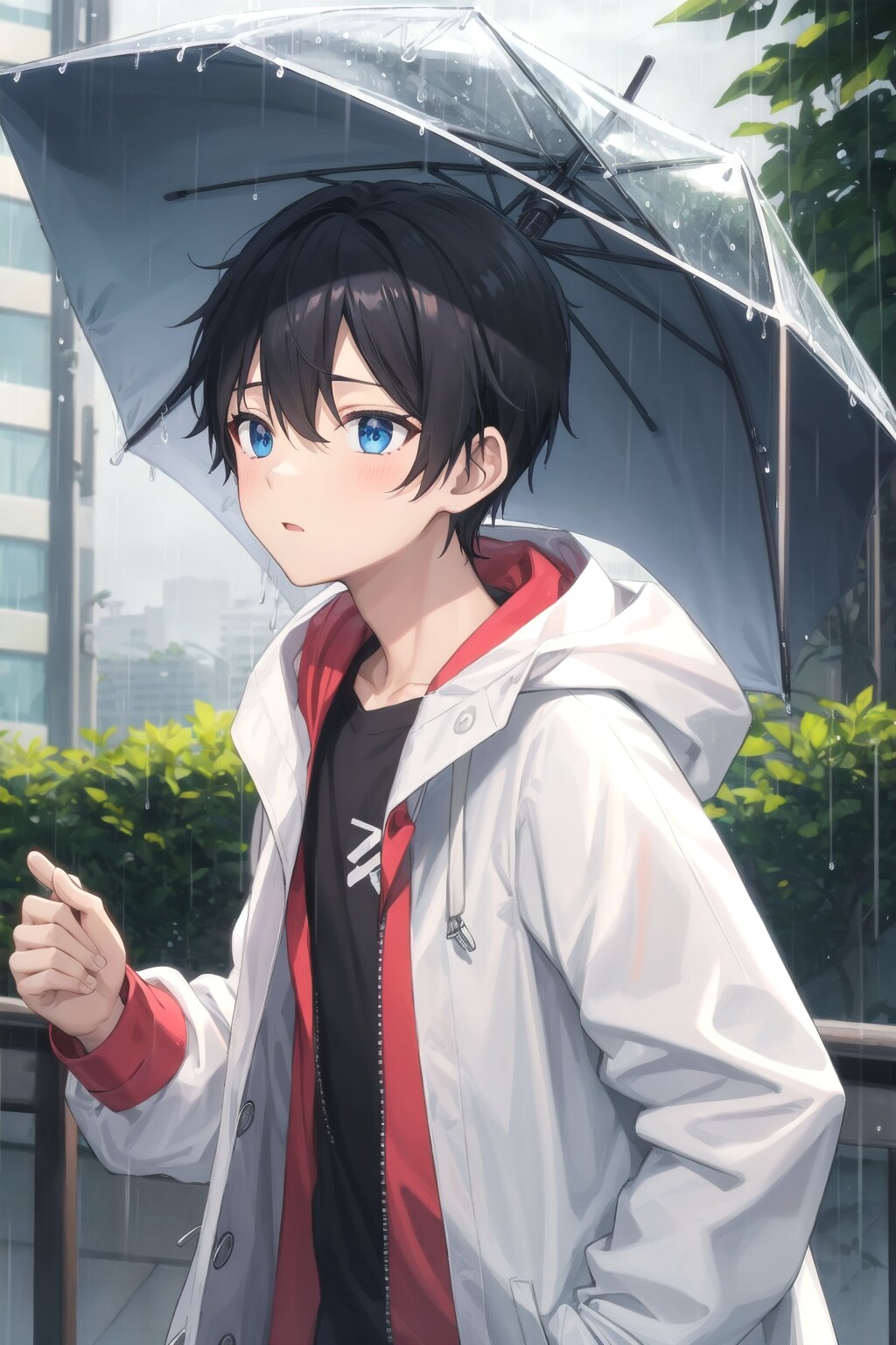 雨よあっち行け | の人気AIイラスト・グラビア