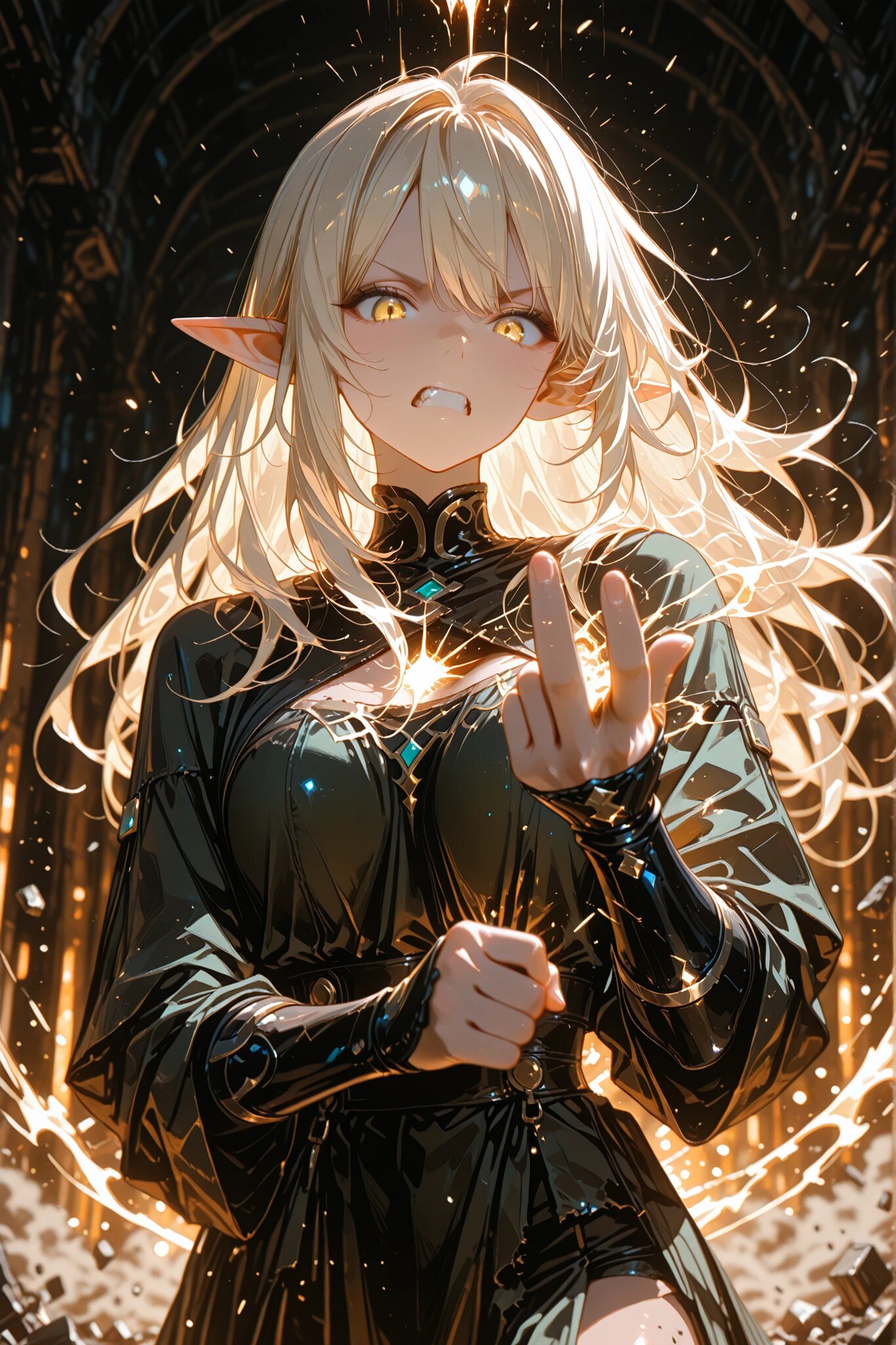 敵だ撃たれた潰すエルフ | の人気AIイラスト・グラビア