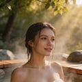 【露天風呂】東欧美女(設定) 2枚目