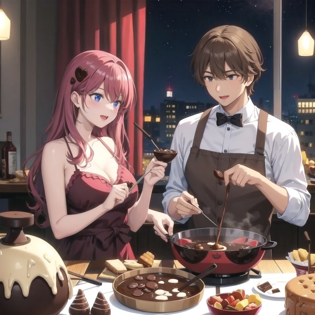 チョコフォンデュパーティ