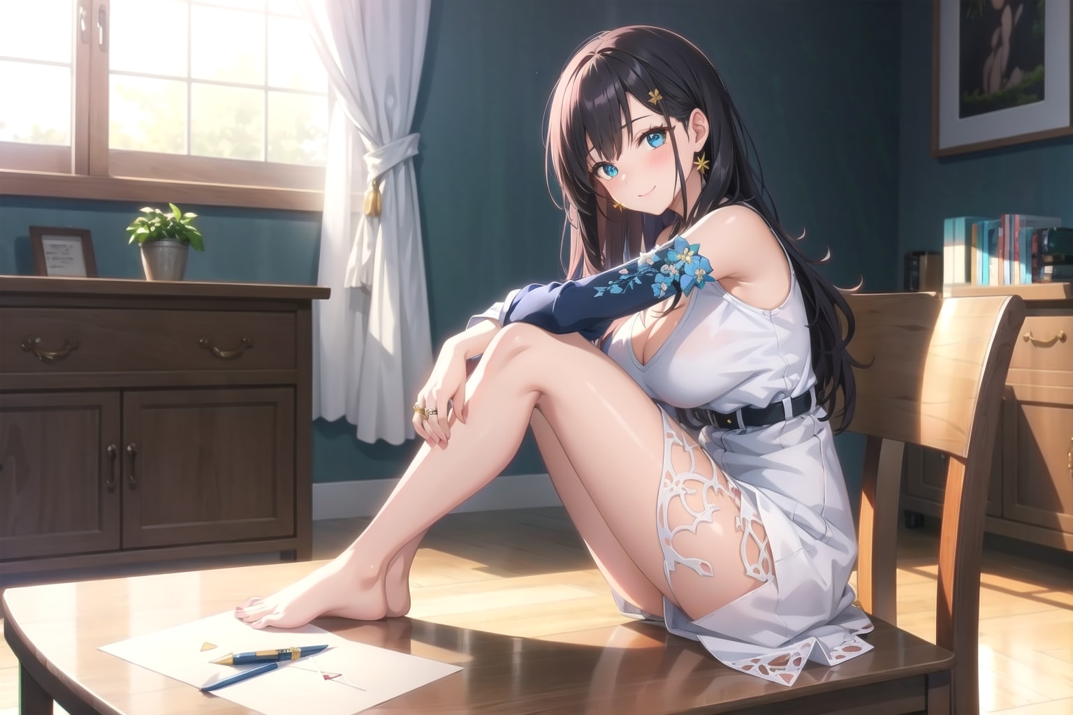 お行儀悪し