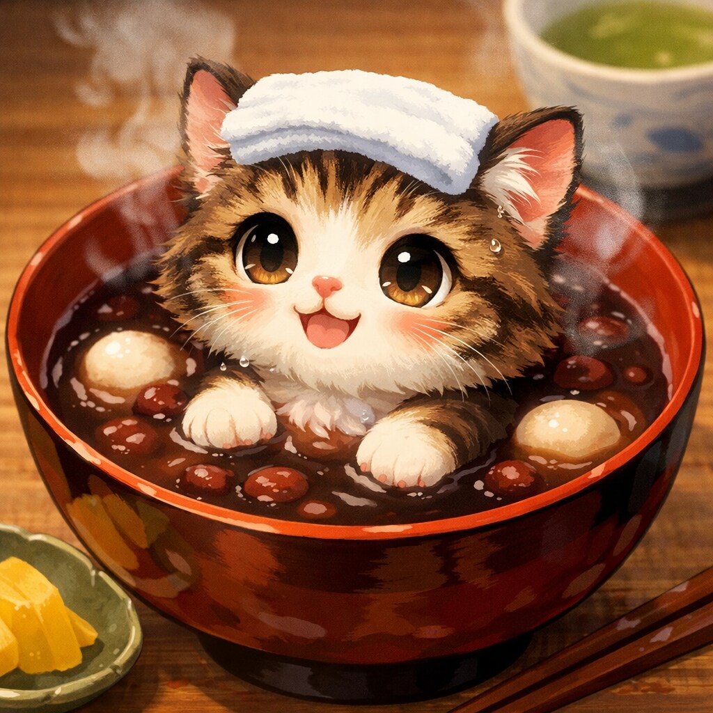 【動物】甘い物に浸かる可愛い子達❤️