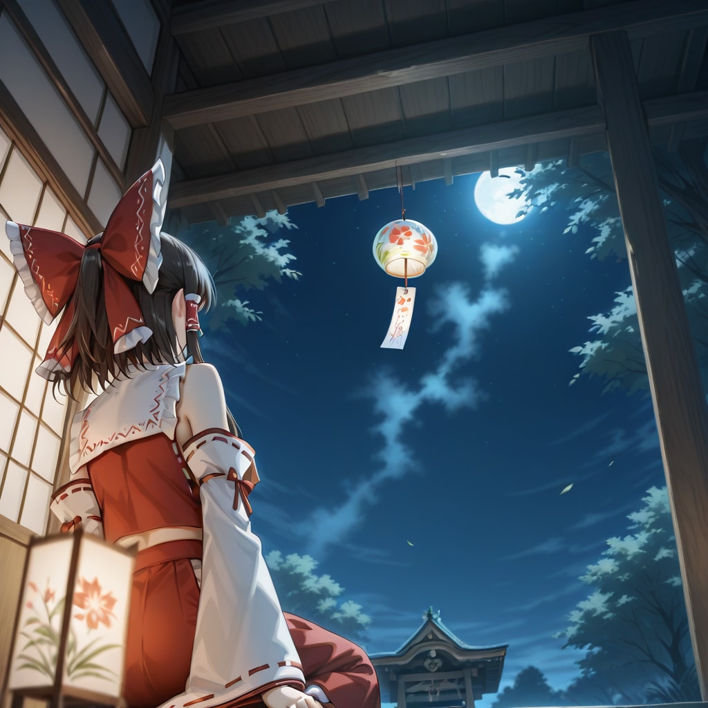 博麗神社の夜咄49話｜風は問いを連れてくる