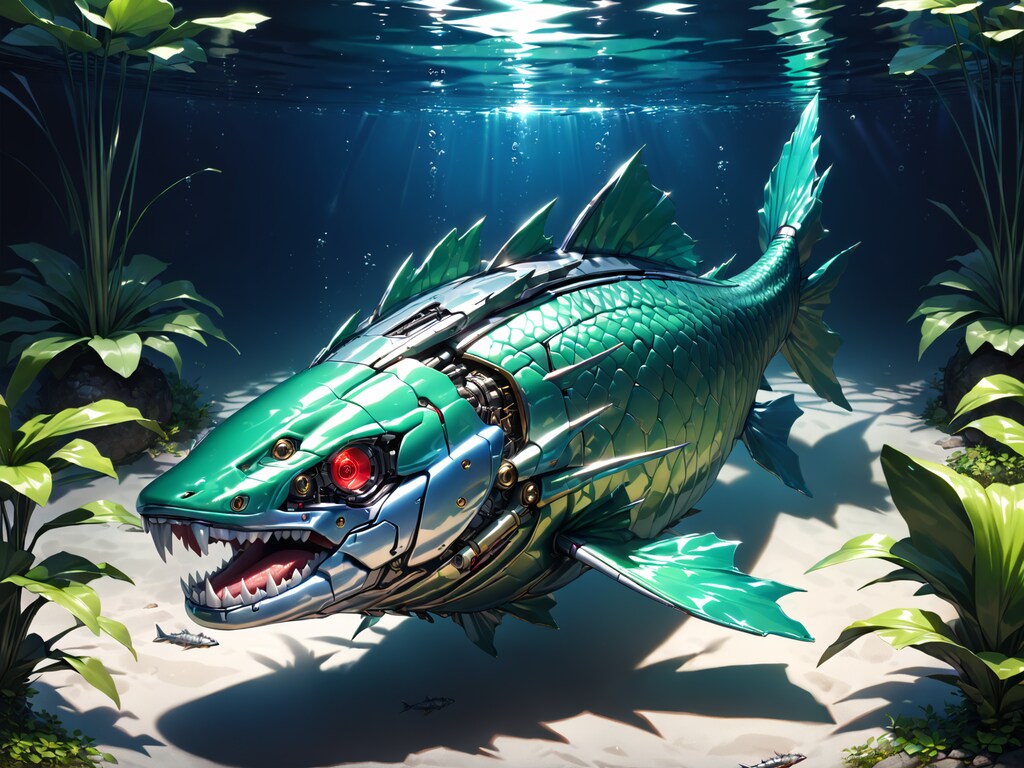 機械仕掛けの魚 その2