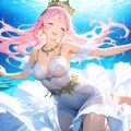 💕🌊🐬海中ダンスのお姫様🐬🌊💕 2枚目