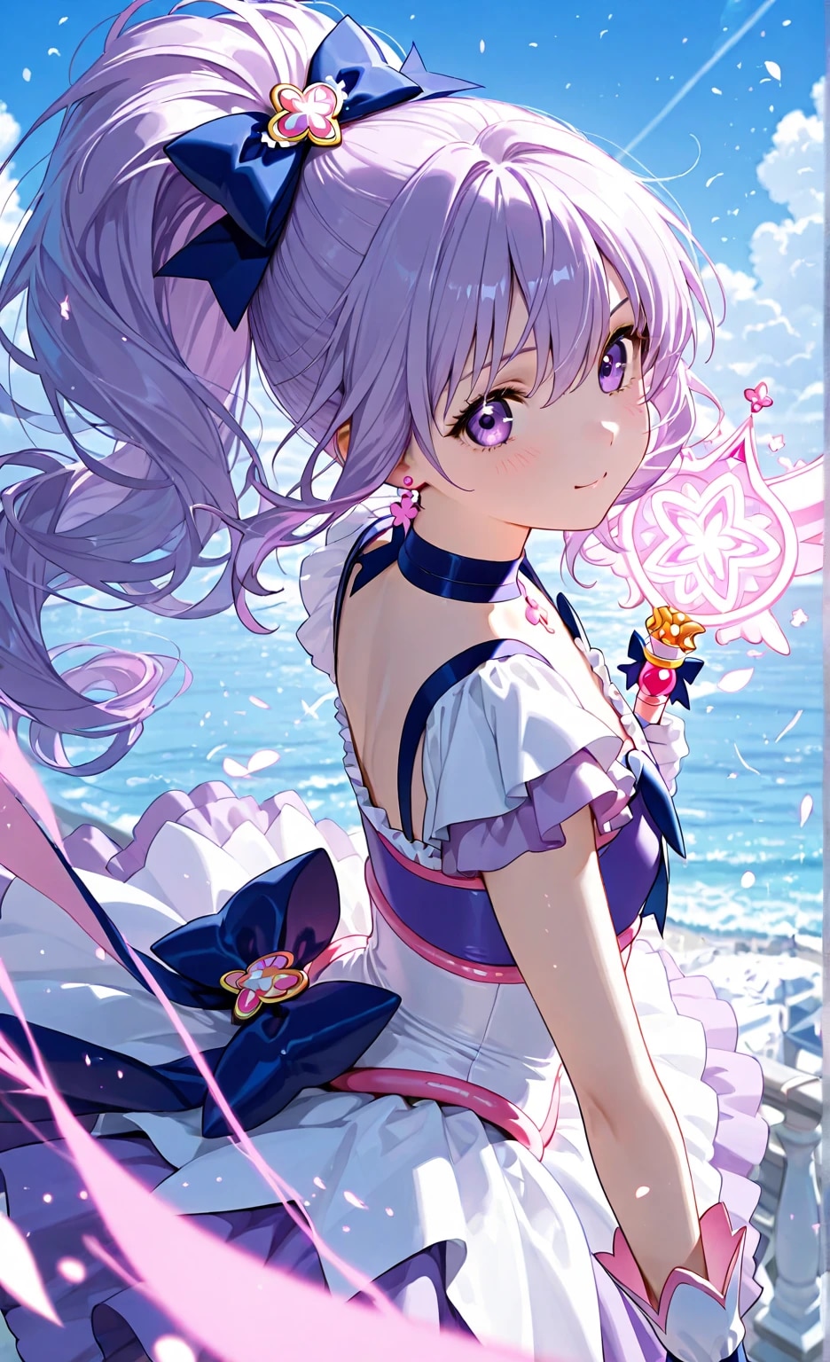 魔法少女　パープル | の人気AIイラスト・グラビア