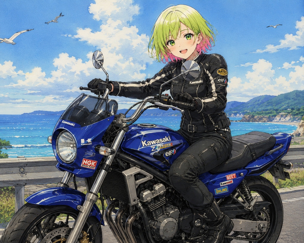川崎さんと、 Kawasaki BALIUS２