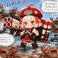 カニカマちゃんはくじけない 2枚目