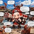 カニカマちゃんはくじけない 3枚目