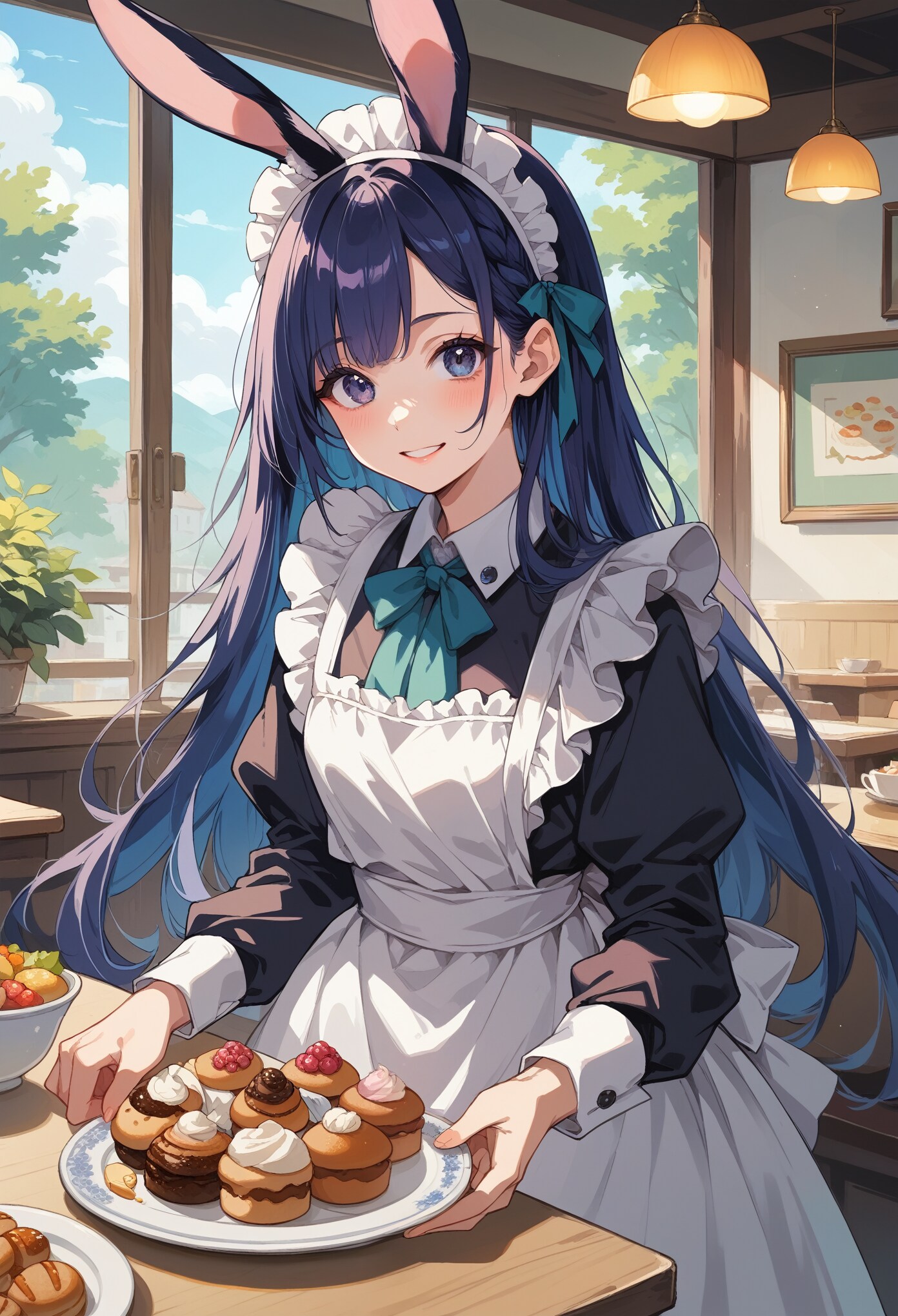 うさみみ可愛いメイドさん