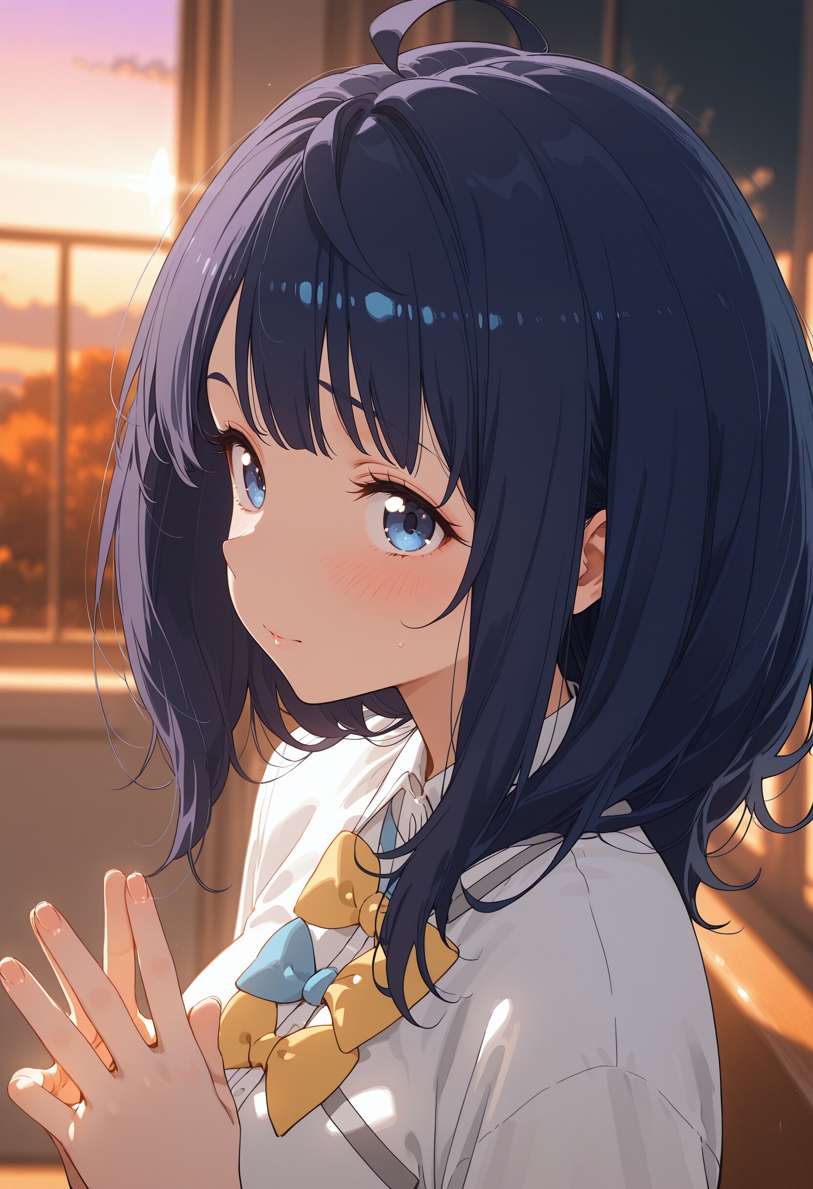 八奈見さん　夕暮れの校舎で