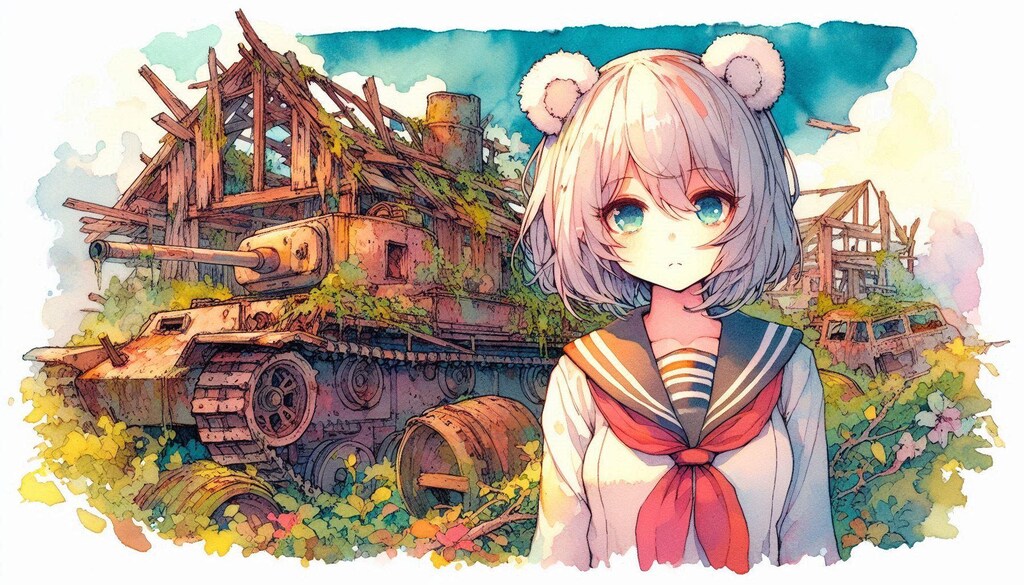 白くま少女の終末譚 (白ラッコ視点)③