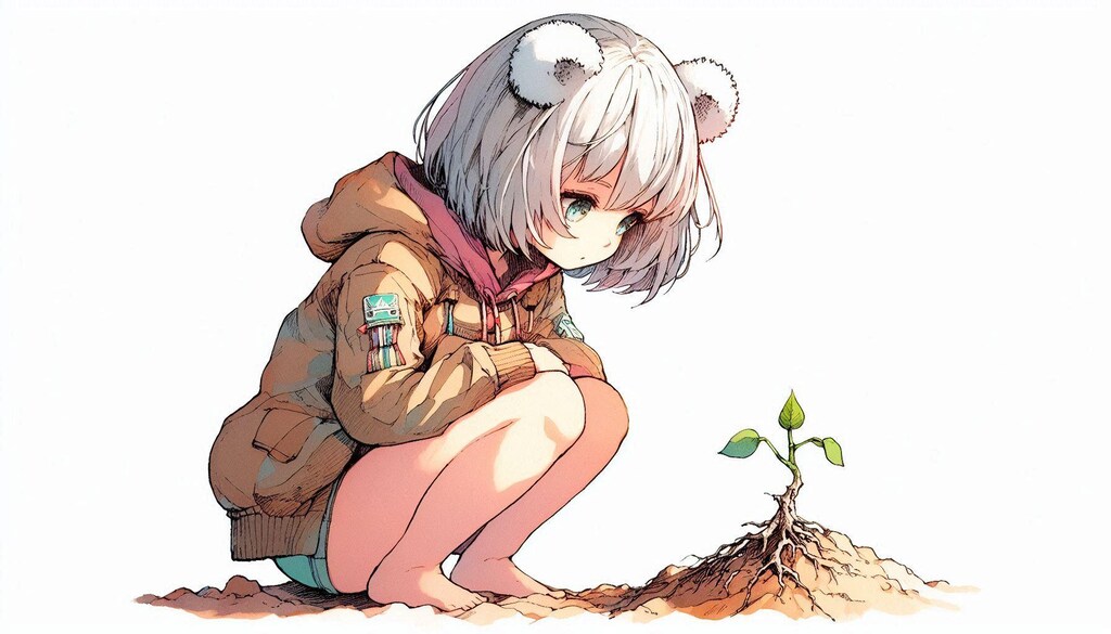 白くま少女の終末譚 (白ラッコ視点)③