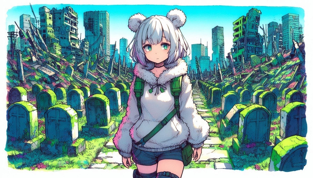 白くま少女の終末譚 (白ラッコ視点)③