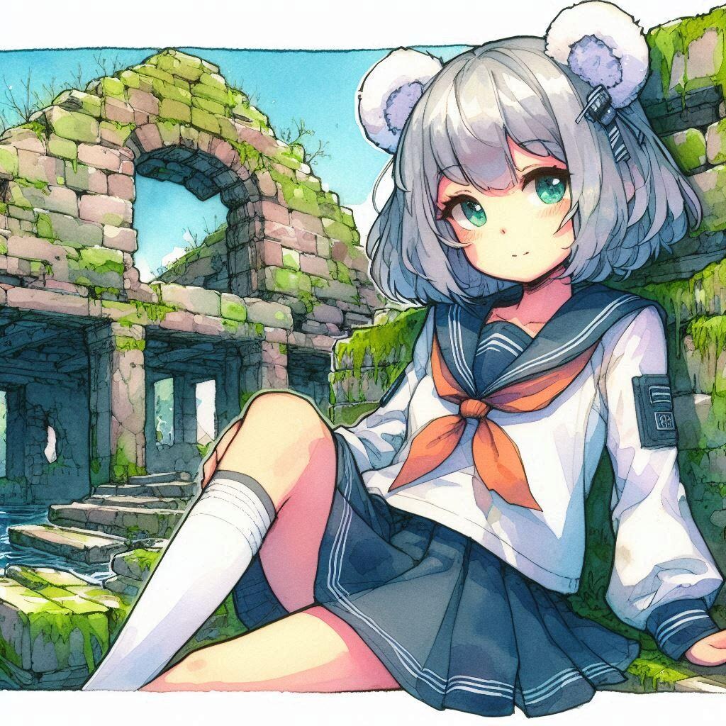 白くま少女の終末譚 (白ラッコ視点)③