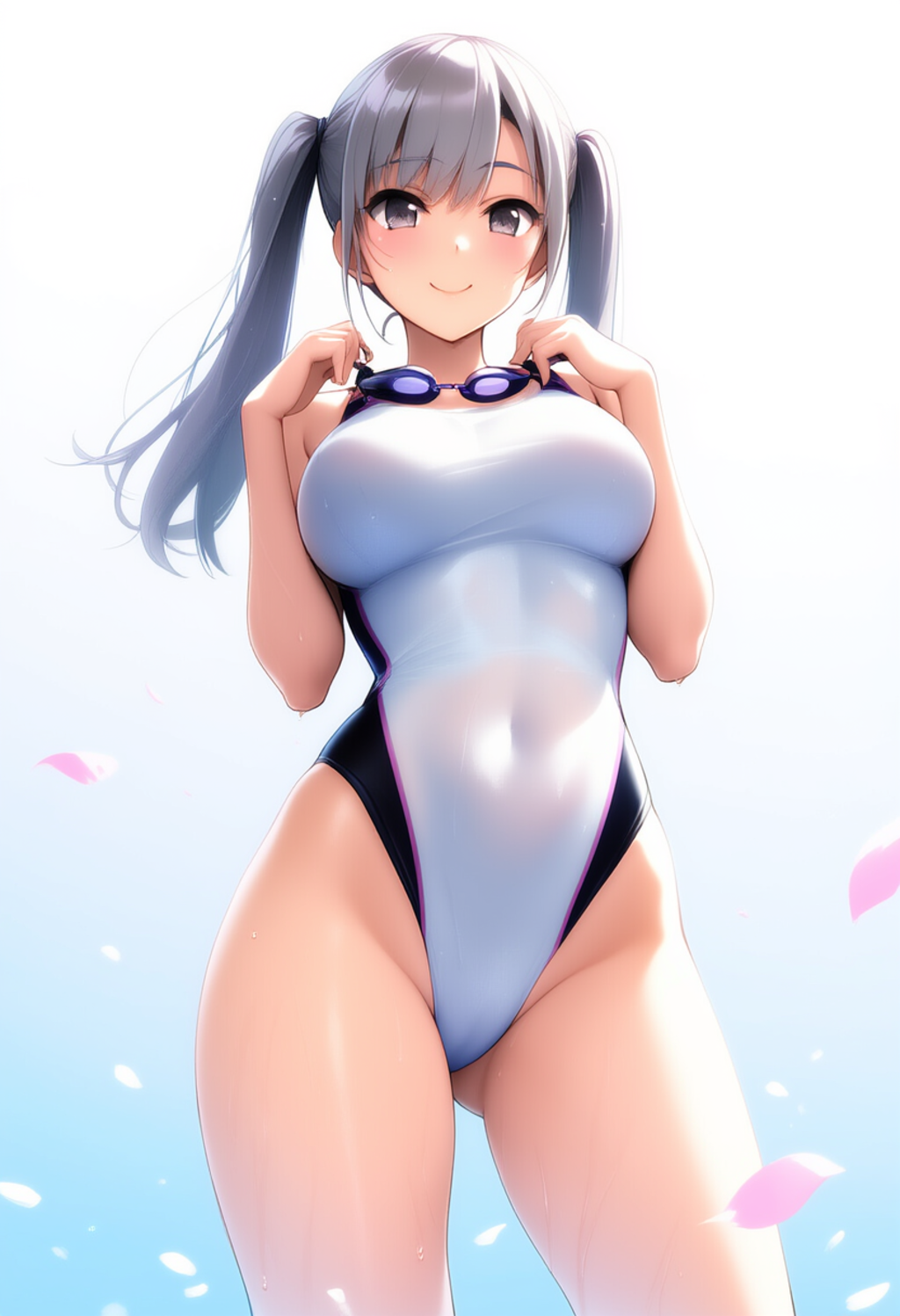 暑い時にはプールだよね!