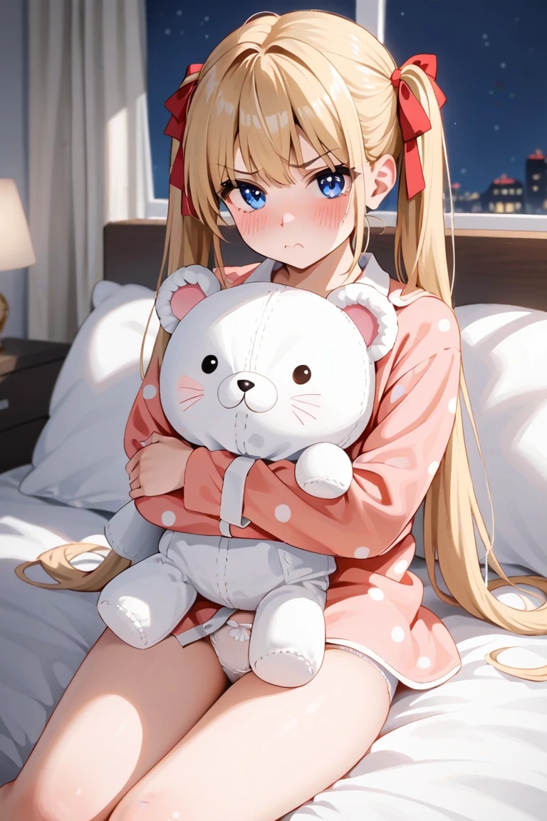 拗ねちゃった少女が可愛すぎる🥺
