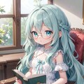 本を読む少女 3枚目