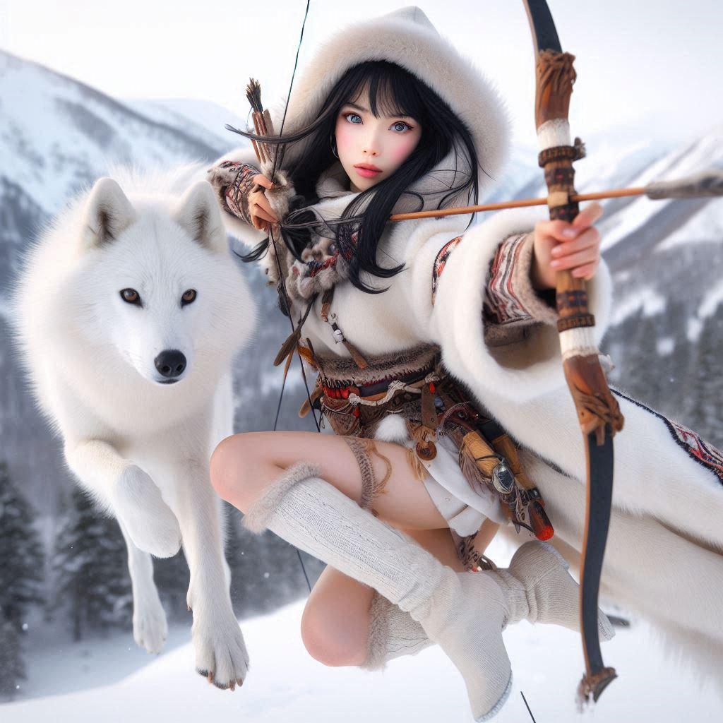 アイヌ少女の没画像