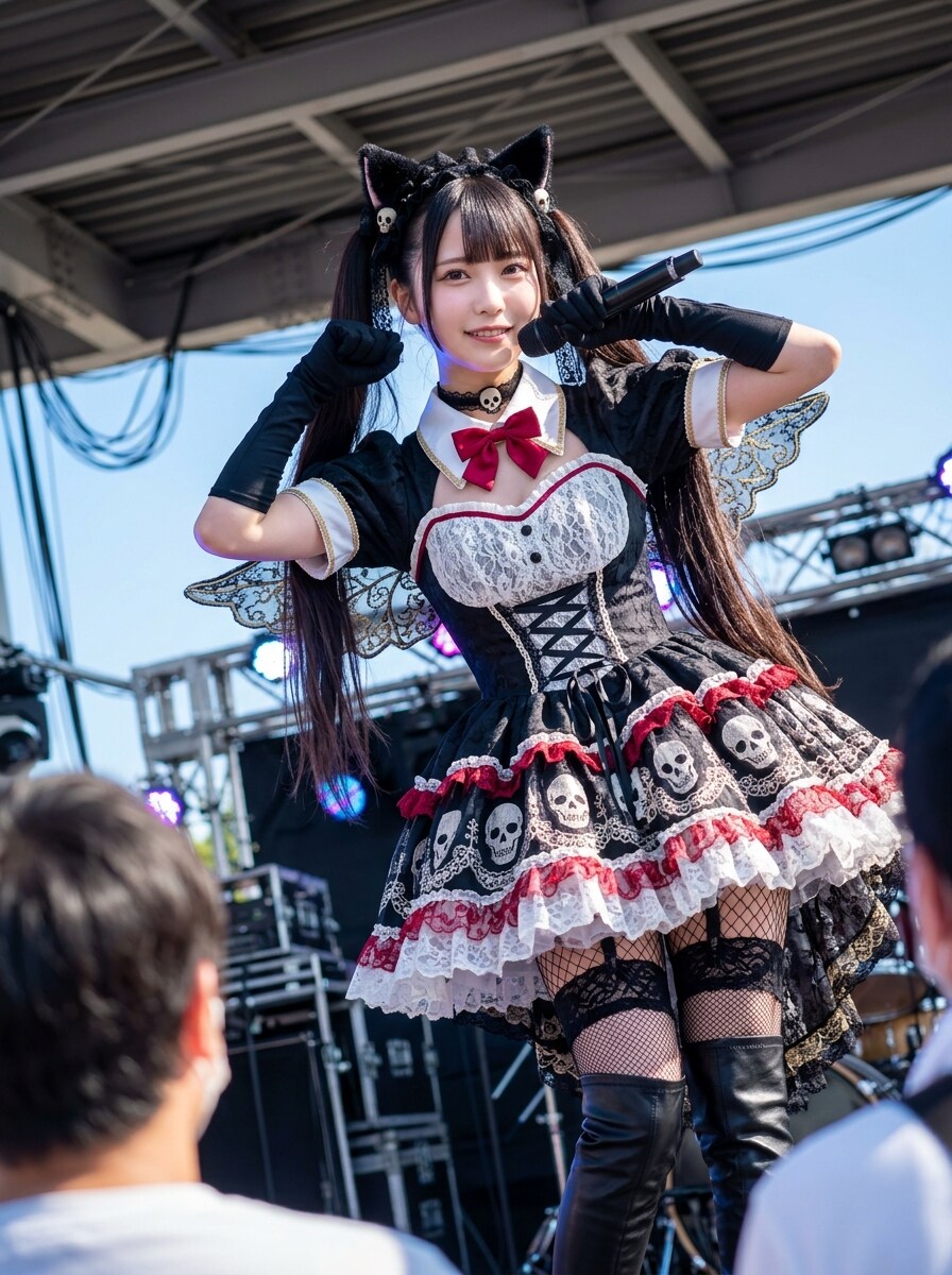 黒ツイにゃん