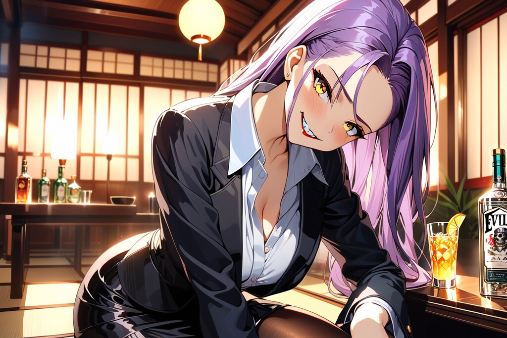 アタシの酒が飲めねぇのかぁ～