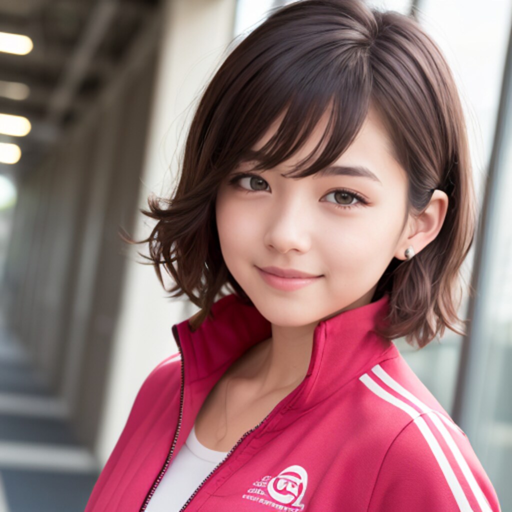 ジャージの可愛い子