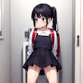 男子トイレでおしっこする女の子たち 3枚目
