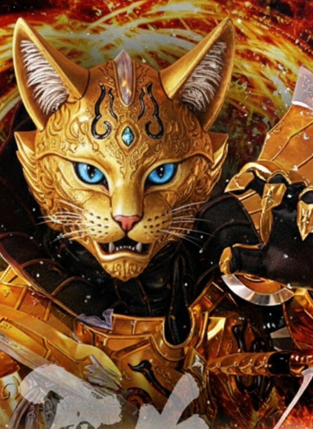 【黄金騎士】NEKO−GOLD STORM タマ−