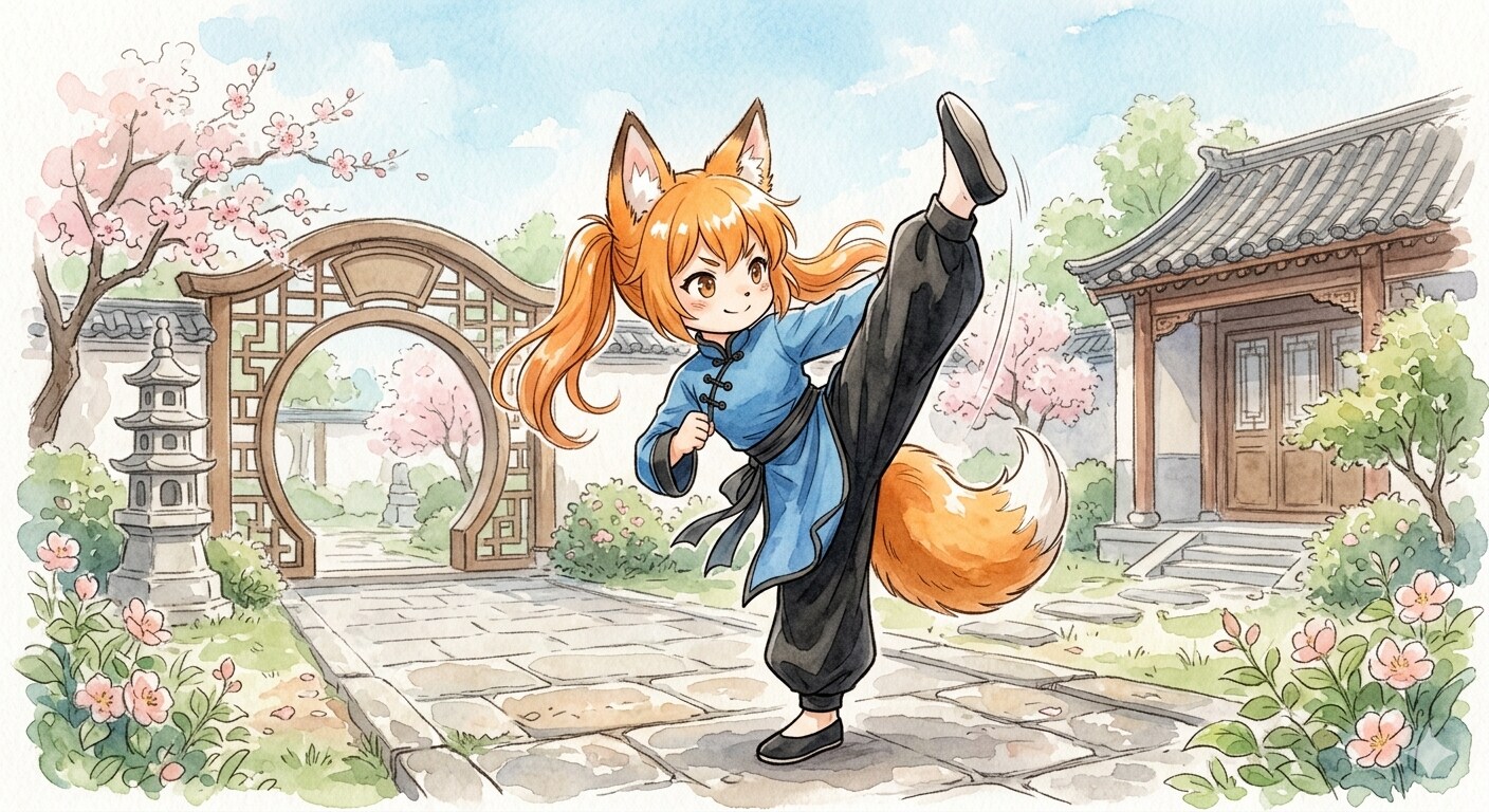 ケモミミカンフー102 | の人気AIイラスト・グラビア