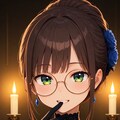 レースのグローブ 2枚目