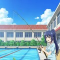 えすてぃさんの釣り調査のお手伝い(学校のプール) 12枚目
