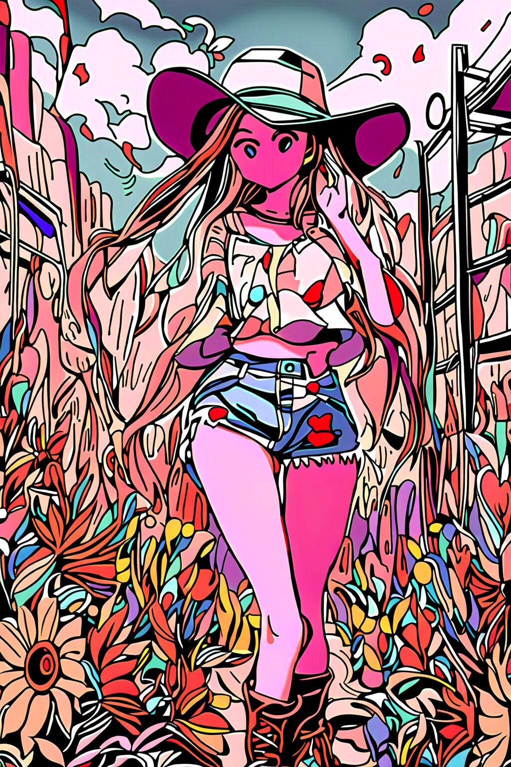 texas girl | の人気AIイラスト・グラビア