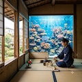 珊瑚礁の茶道空間 10枚目