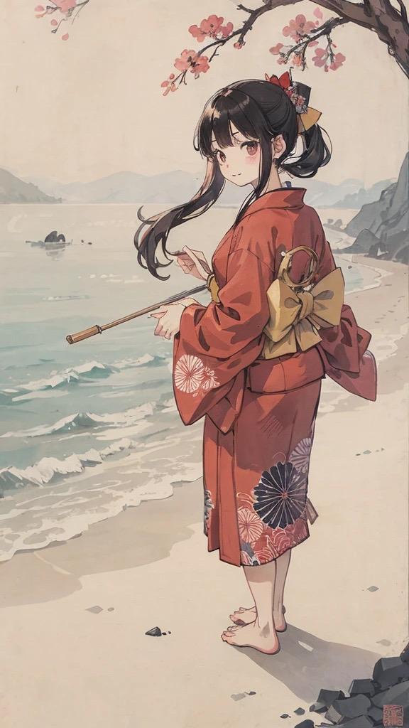 海と少女 #1