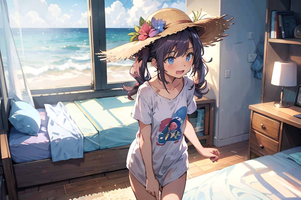 夏の少女
