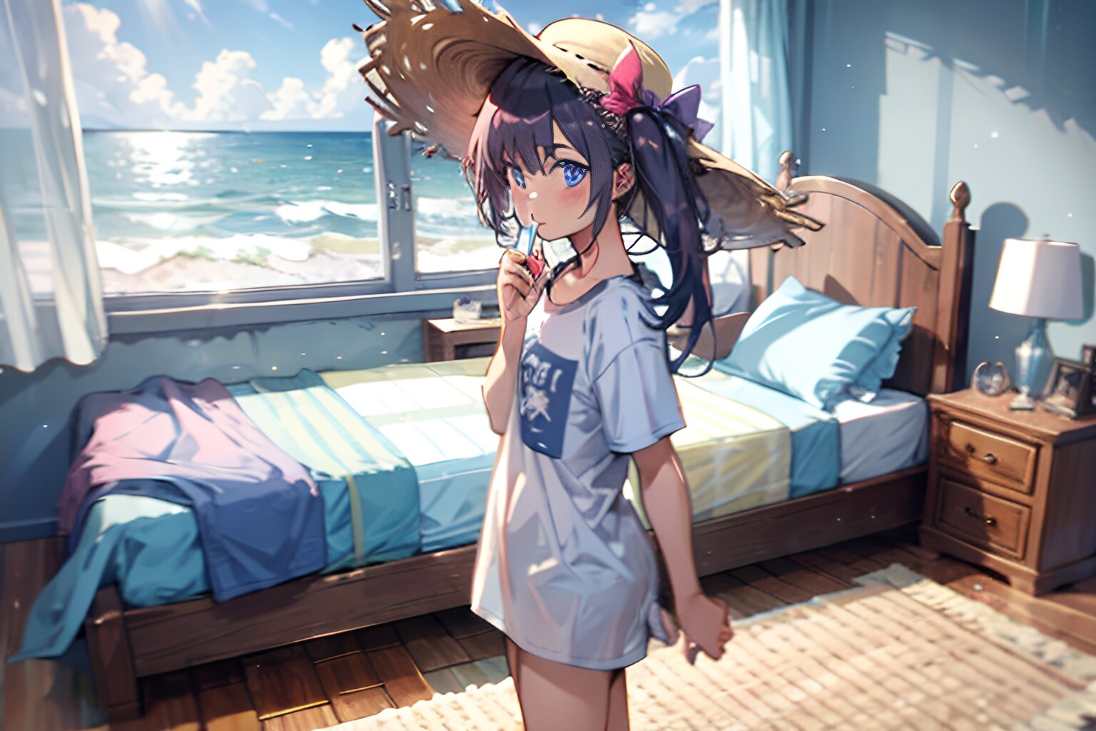 夏の少女 | の人気AIイラスト・グラビア