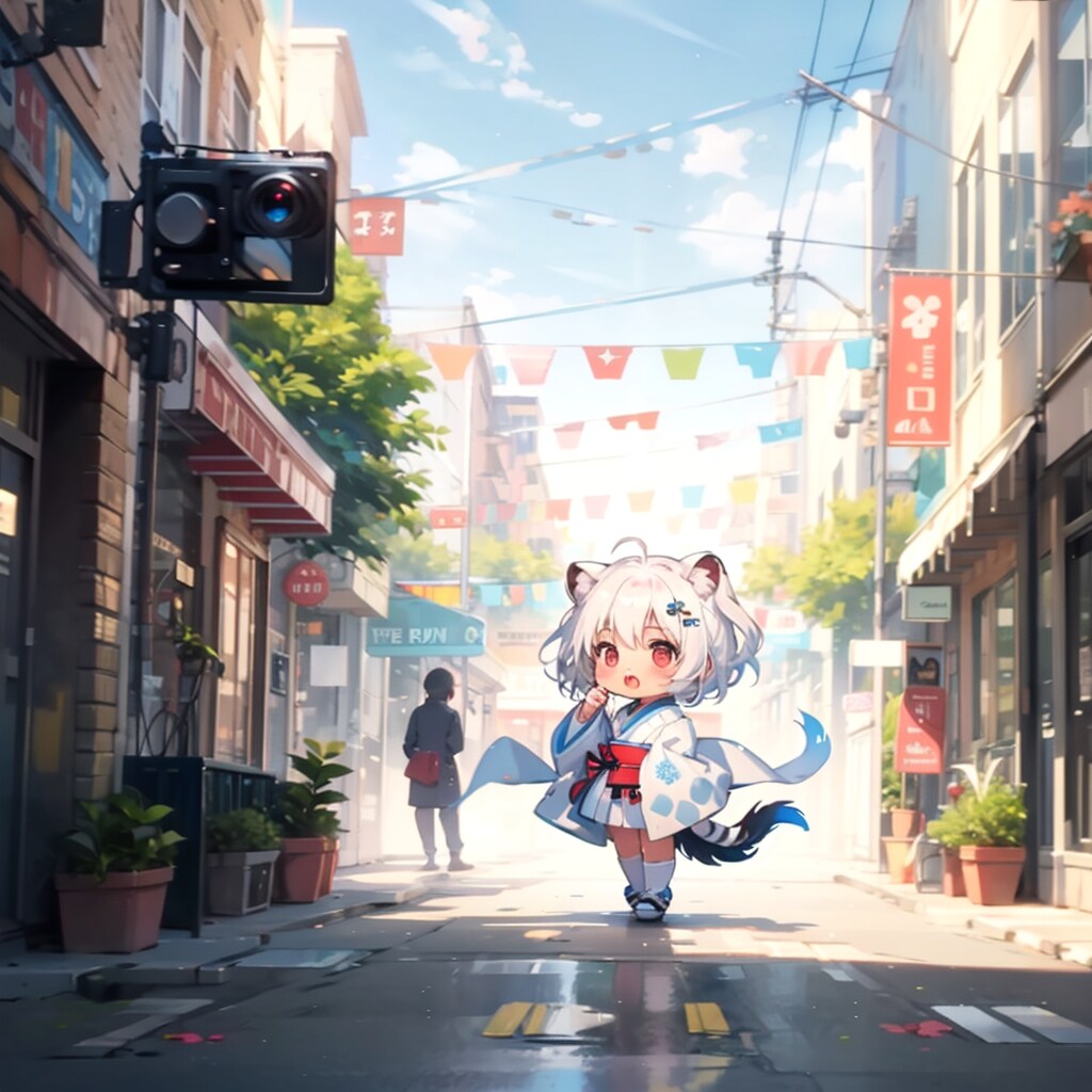 風が強いなぁ | の人気AIイラスト・グラビア