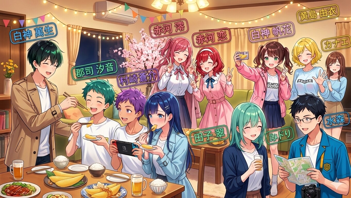 カズノコパーティー | の人気AIイラスト・グラビア