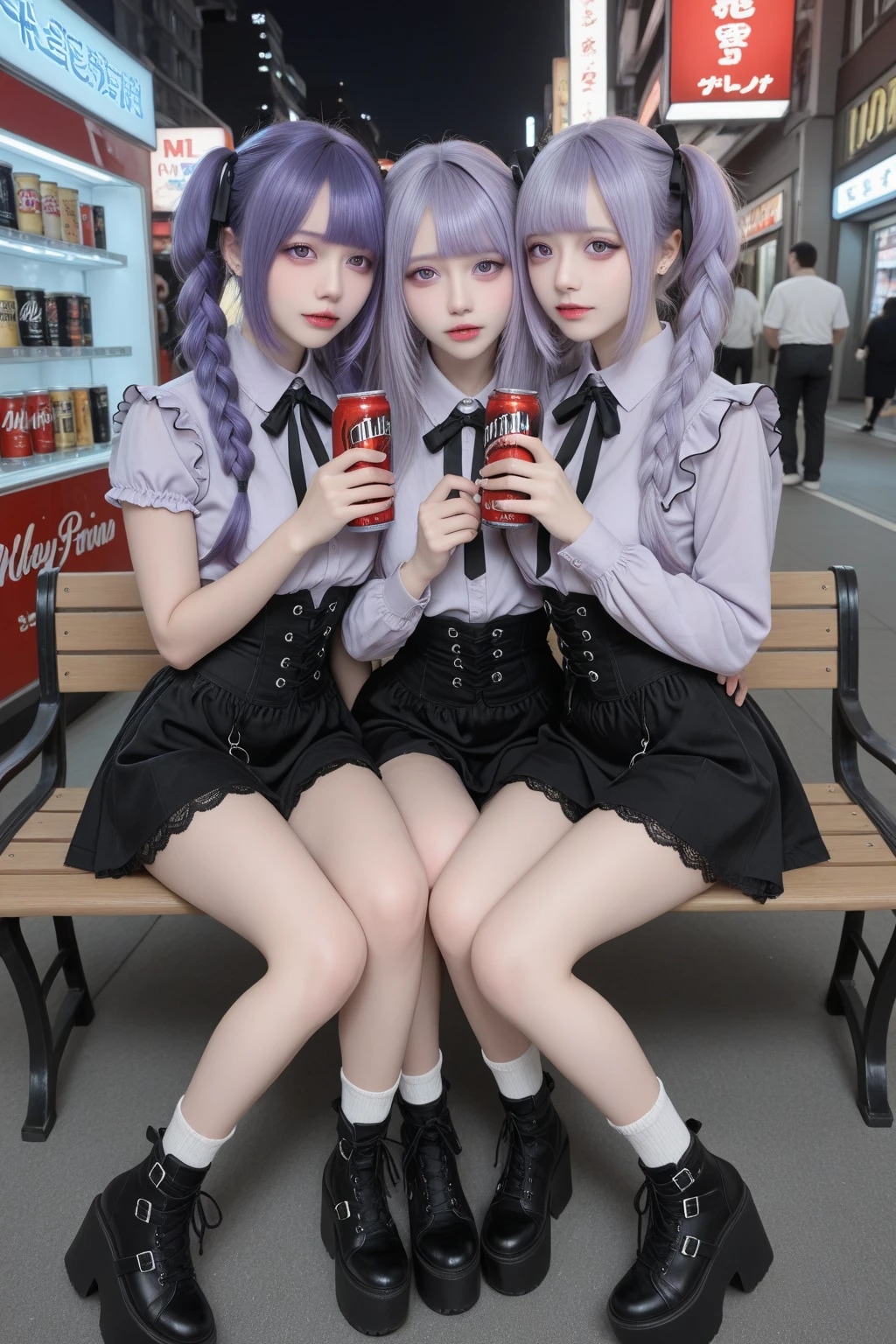 地雷系ちゃんの依存症《カフェイン･風邪薬SeaArt》