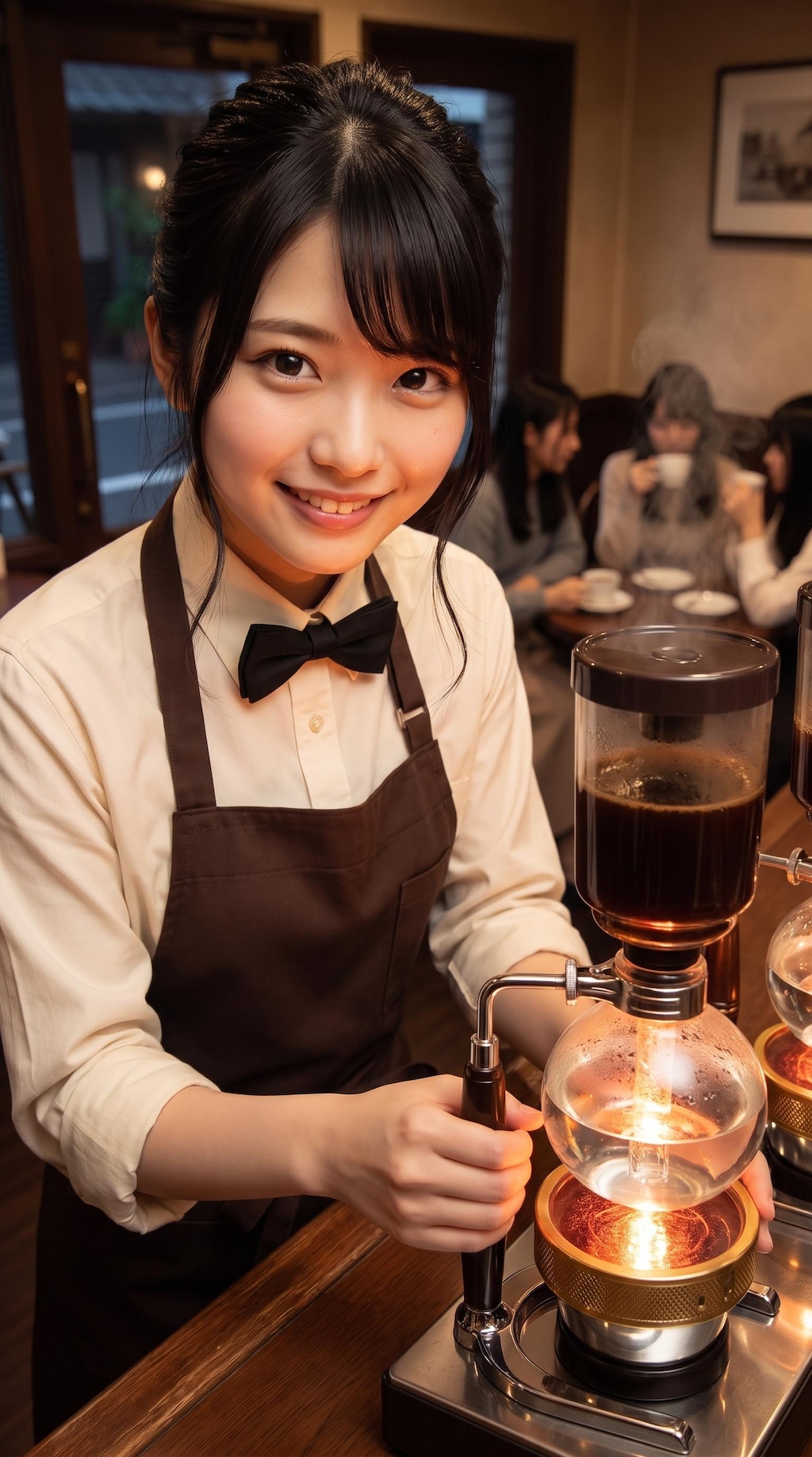 コーヒーショップ店員