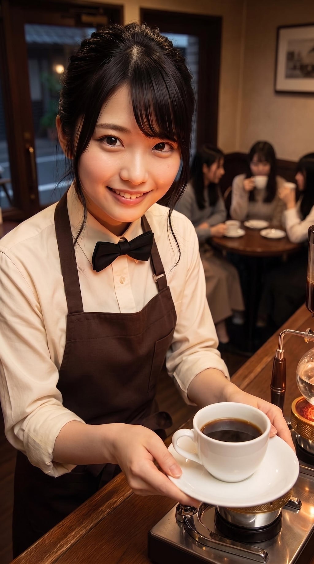 コーヒーショップ店員