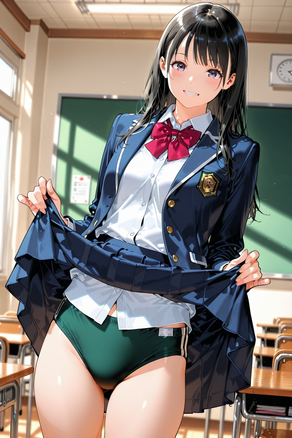 ブレザーたくし上げブルマ(HARPY)