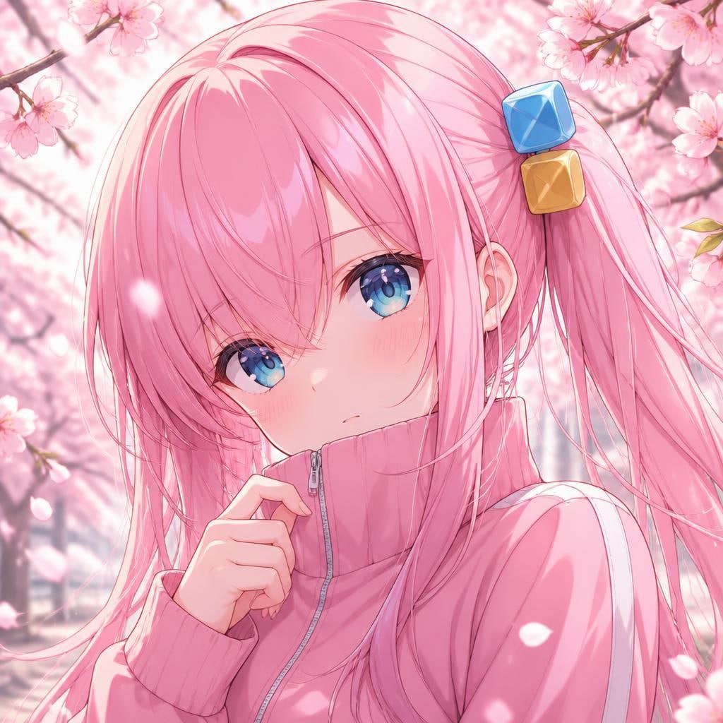 ピンクのモブ