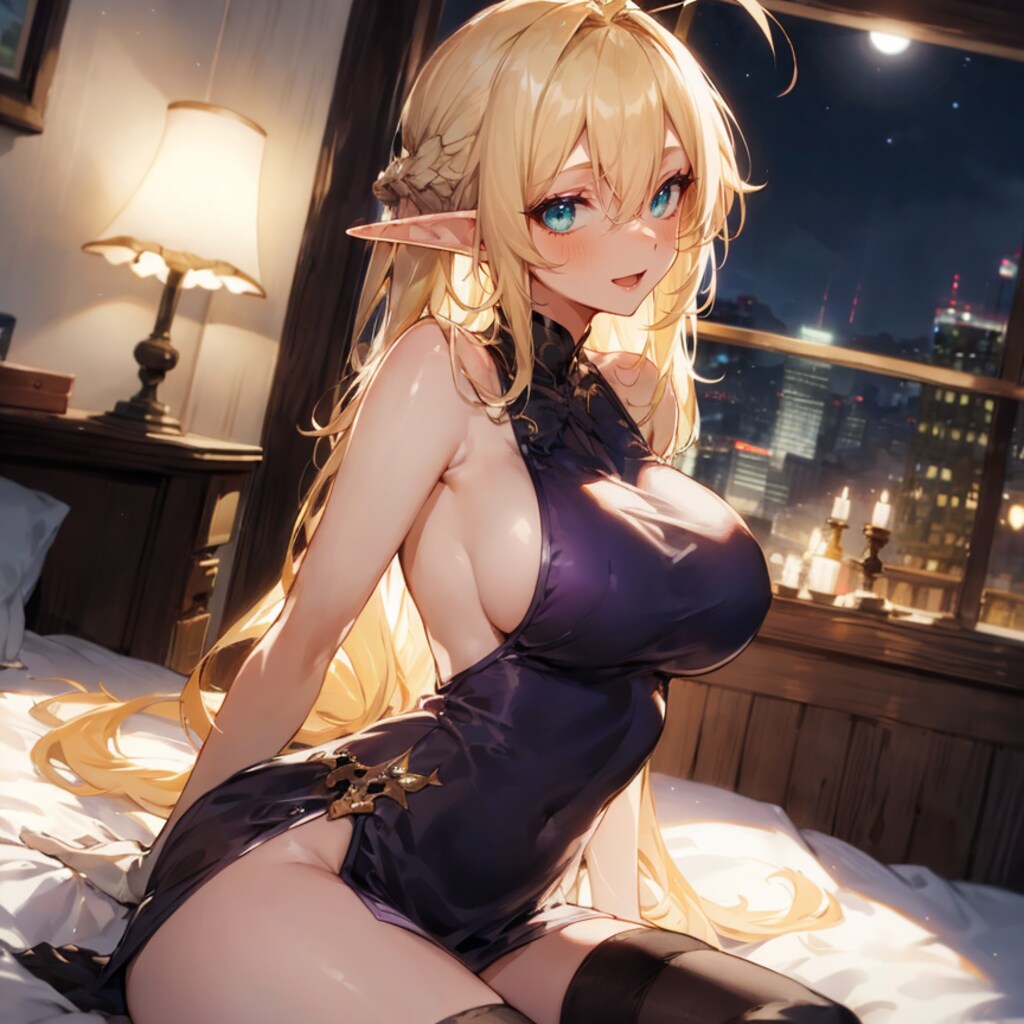 誘うママエルフ