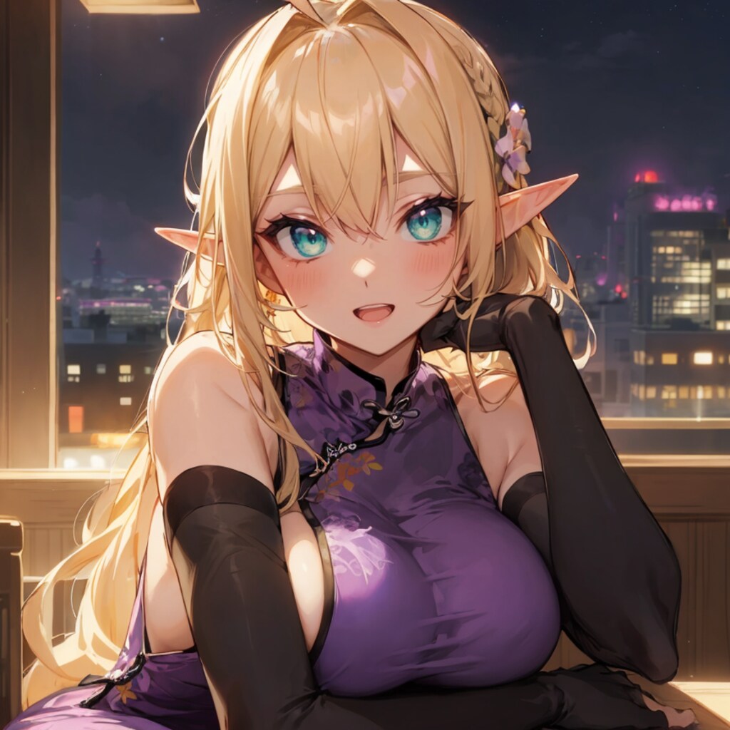 誘うママエルフ