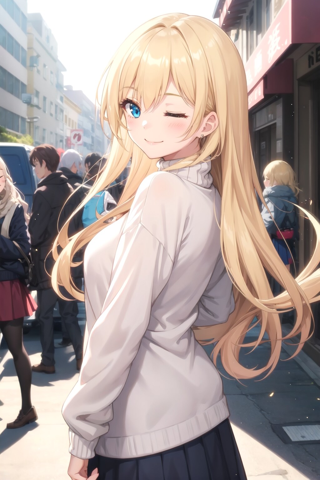 またね | の人気AIイラスト・グラビア