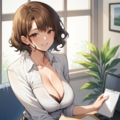 会社のお姉さん（３枚） 3枚目