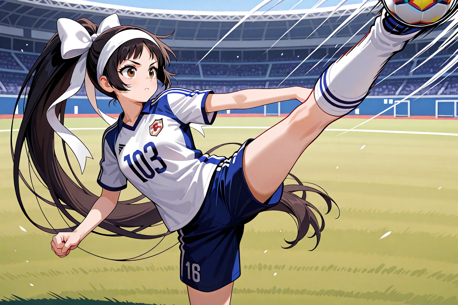 うぉりゃぁ～！！きぃ～っく！！